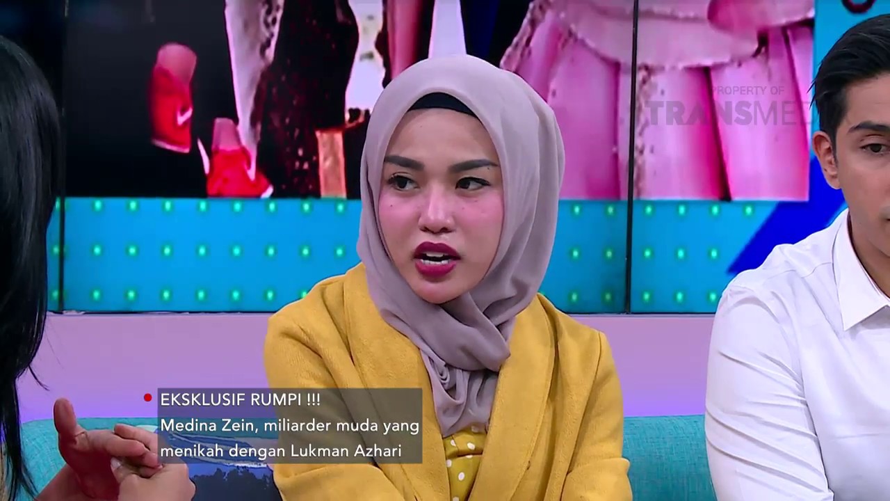 RUMPI - Kisah Percintaan Lukman Dan Medina Bikin Ayu Azhari Tak Mau Datang Ke Pernikahannya Part 1