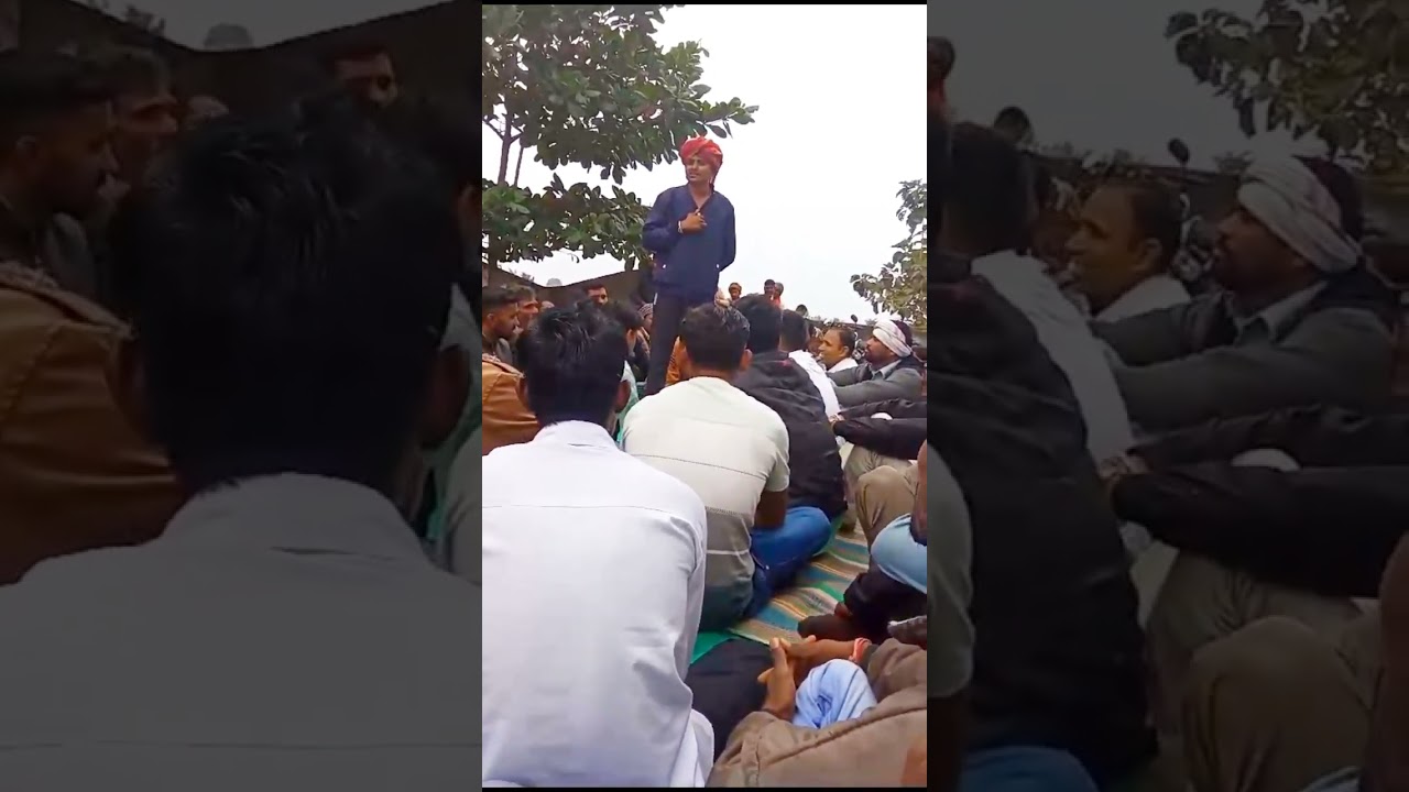 अशोक भील  BAP विधायक प्रत्याशी घाटोल ने लोगों के बीच रखी अपनी बात || भारत आदिवासी पार्ट🏑#Bap