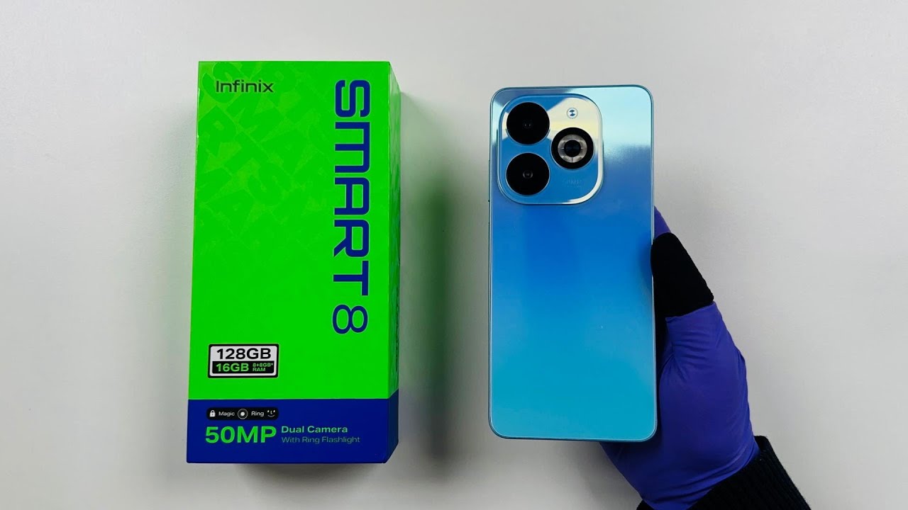 Infinix Smart 8 Unboxing - ASMR