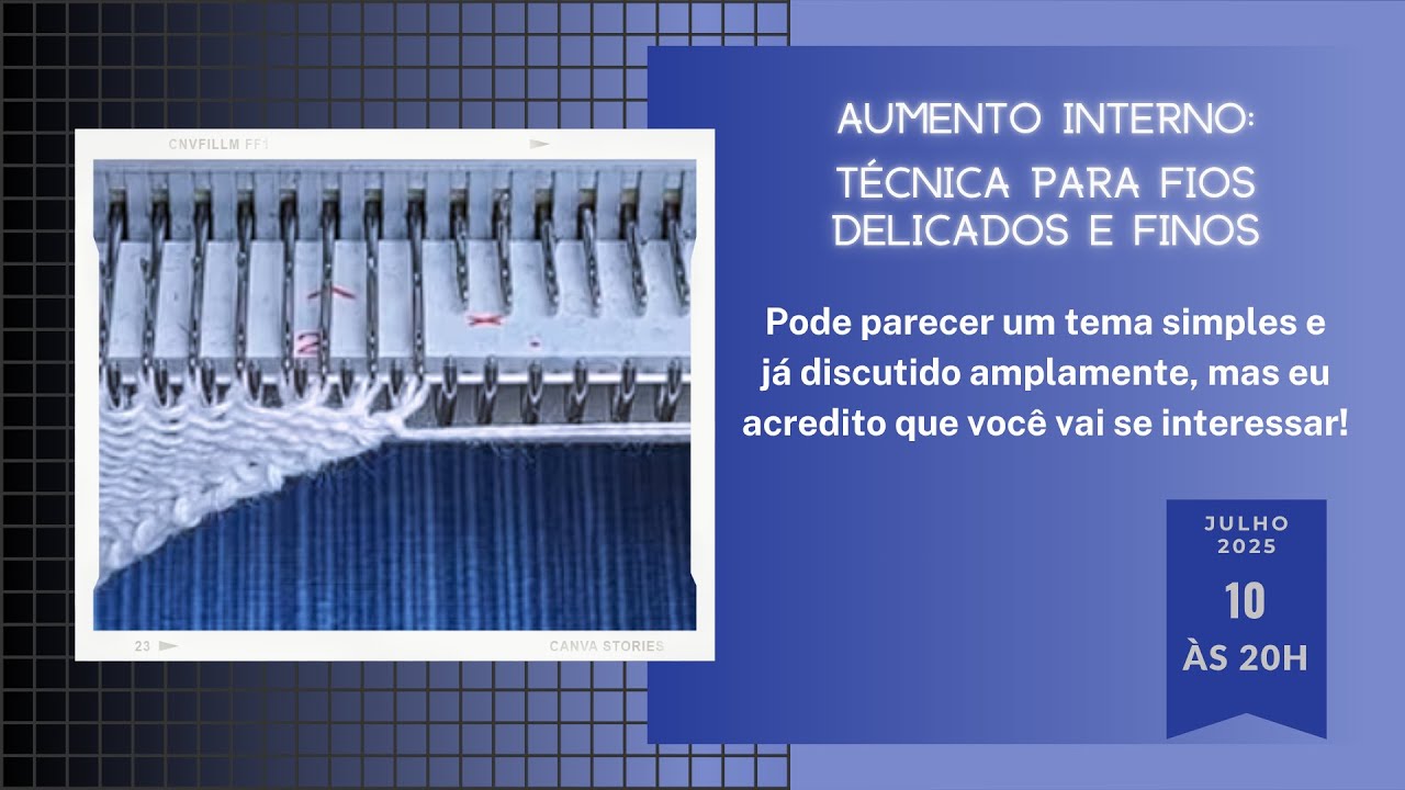 TRIC&Ocirc; &Agrave; M&Aacute;QUINA | Aumento interno - T&eacute;cnica para Fios Finos e Delicados