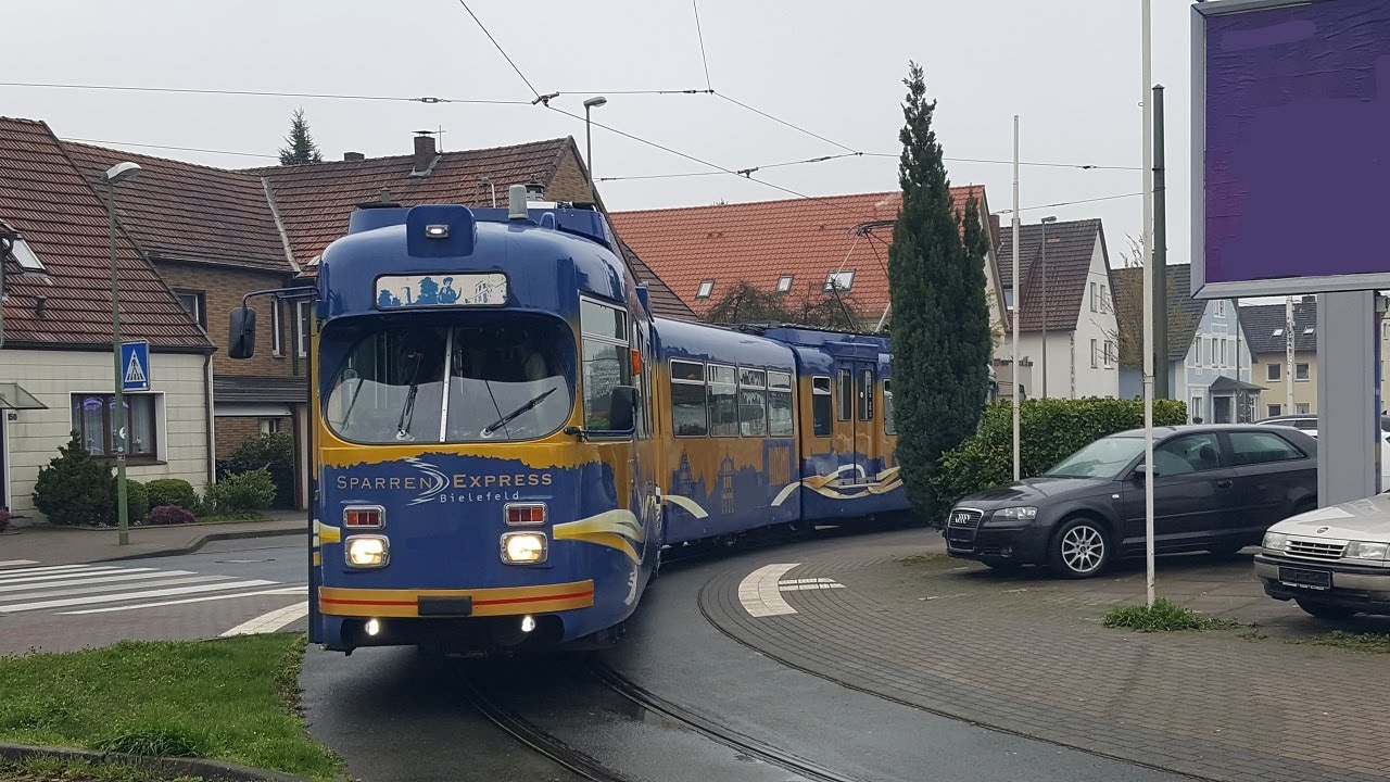 Bahn in Bielefeld - GT8 500 / Sonderfahrt, Part 1/2