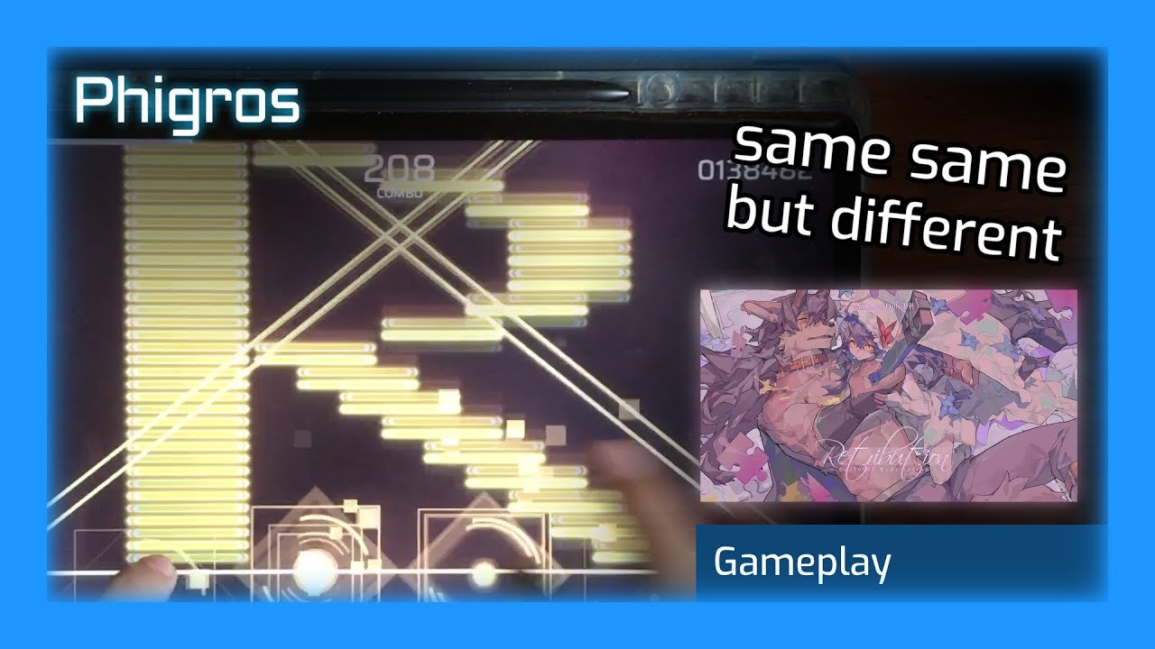 Phigros | Official normal chart for last year's April Fools' - Retribution ~ Cycle of Redemption ~