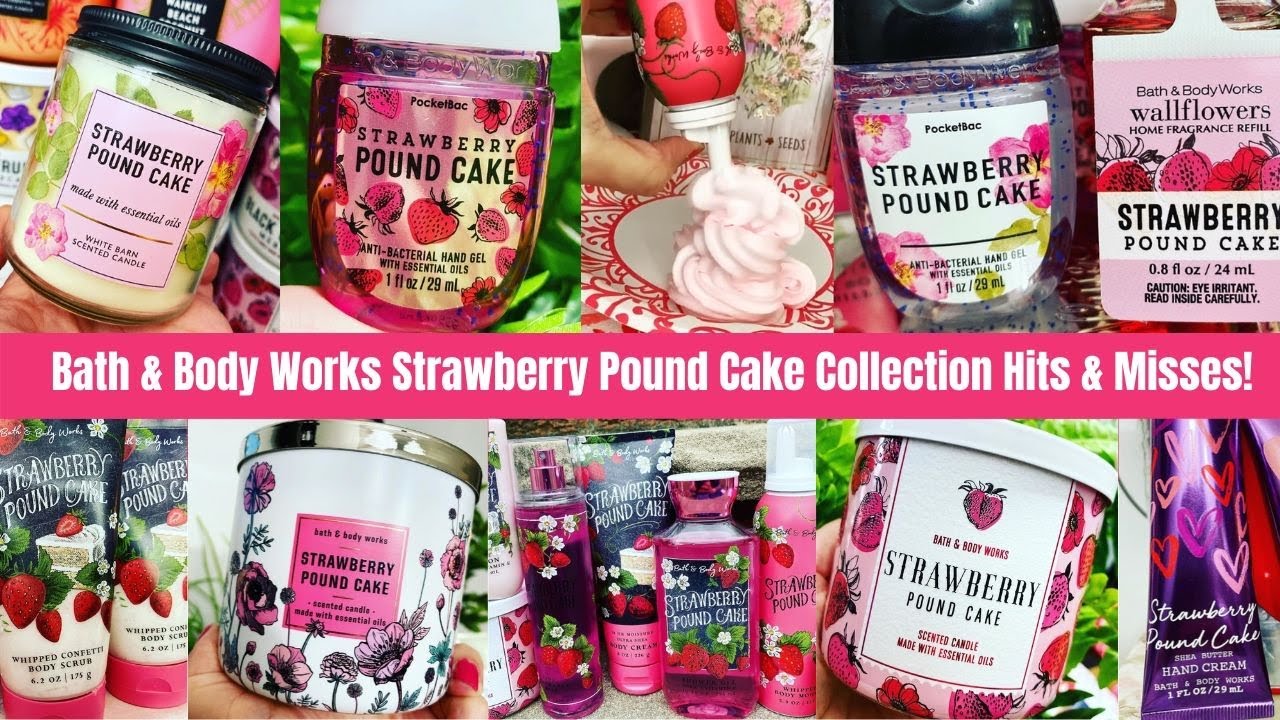 Bath & Body Works Strawberry Pound Cake Collection Hits & Misses!