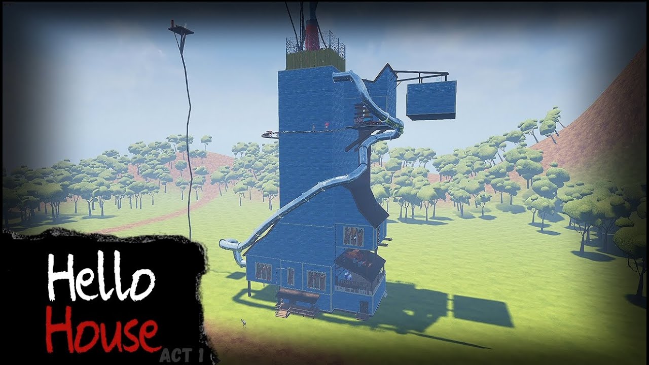 Hello House [ACT 1] | Hello Neighbor Mod Gameplay
