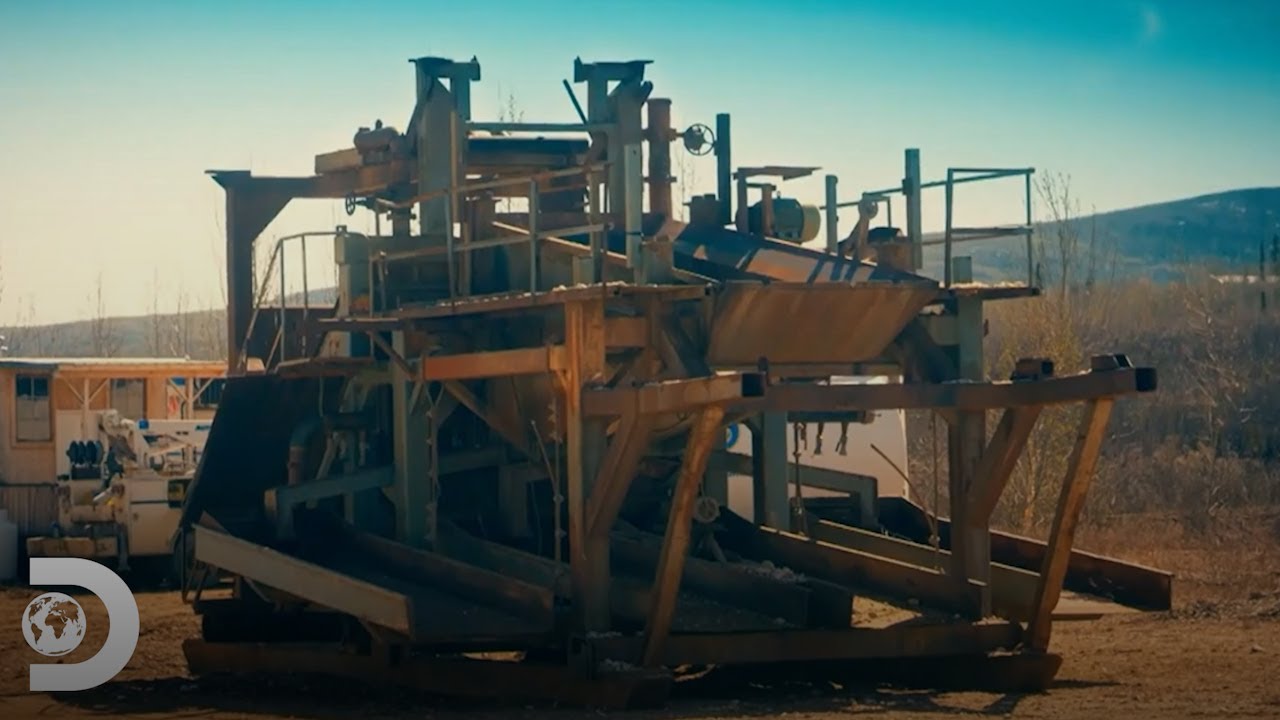 A reinstalação de uma planta de lavagem de ouro | Febre do Ouro | Discovery Brasil