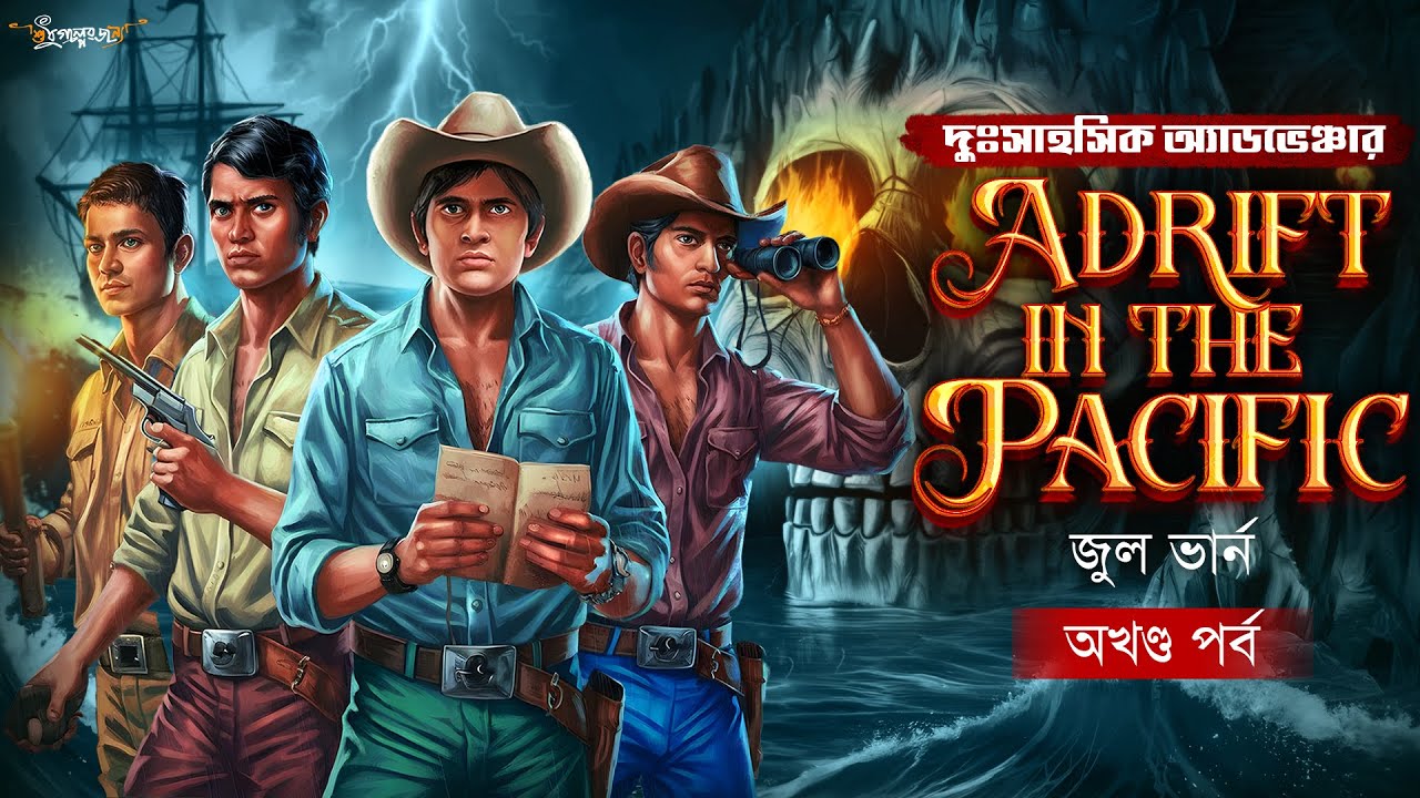 Adrift in the Pacific | Jules Verne | Treasure Hunt | গুপ্তধনের সন্ধানে | Adventure audio story