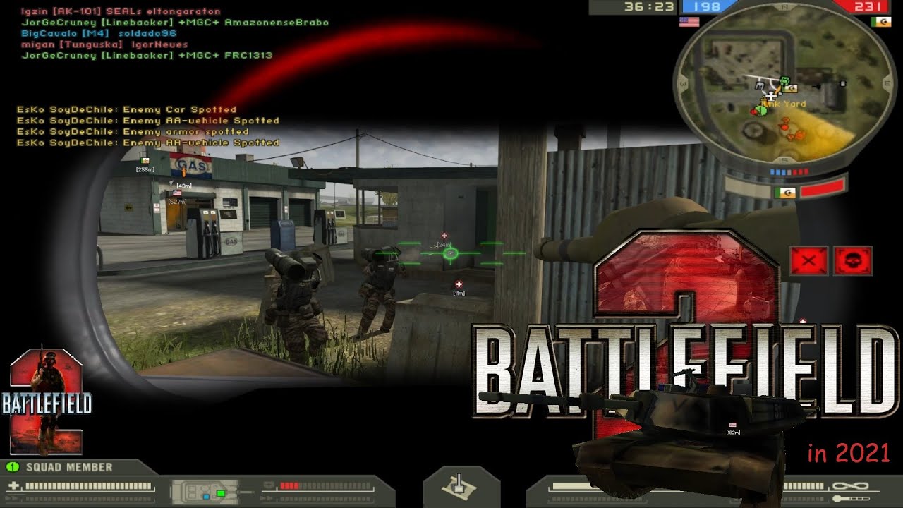 Battlefield 2 in 2021 (500-=CBF2= server)