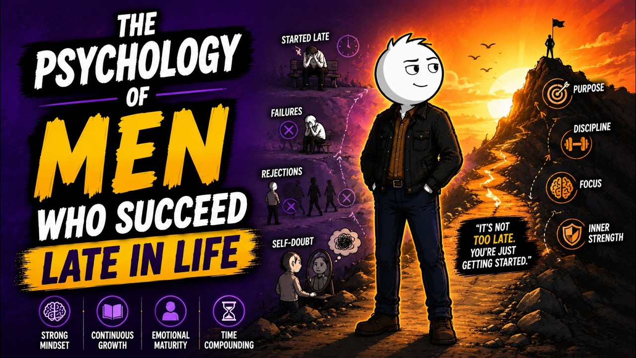 : The Psychology of Men Who Succeed Late in Life