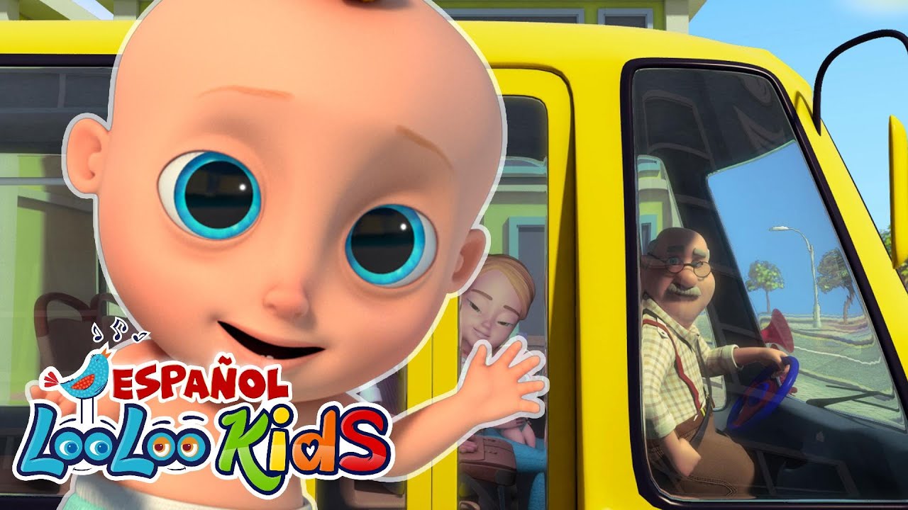 Las ruedas del autobús 🚍- Canciones Infantiles para niños -Baile Para Niños