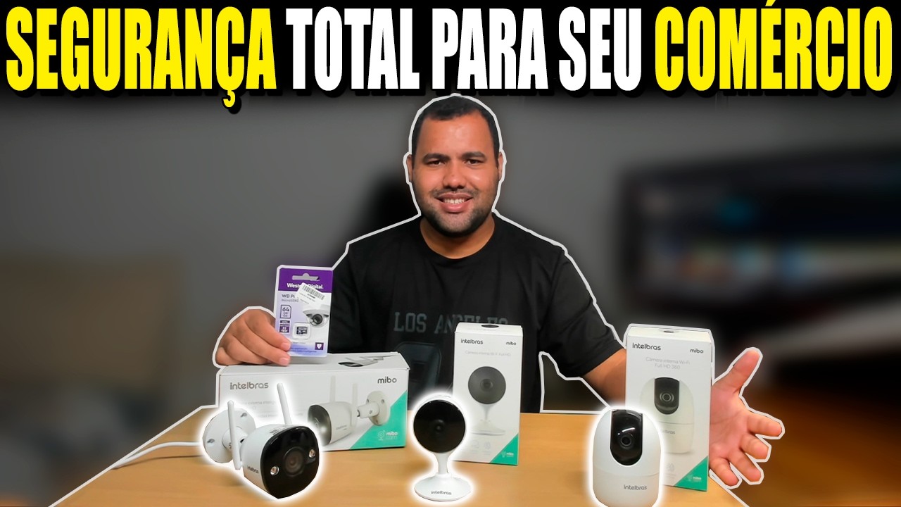 KIT INTELBRAS MIBO A MELHOR SEGURANÇA PARA SEU COMÉRCIO IM3, IM4 E IM5