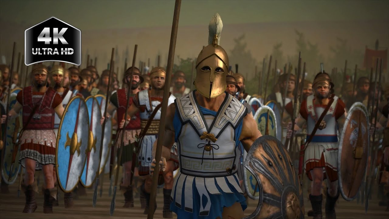 Greco-Persian Wars Begin: Battle of MARATHON 490 BC (4K Historical Cinematic Battle)