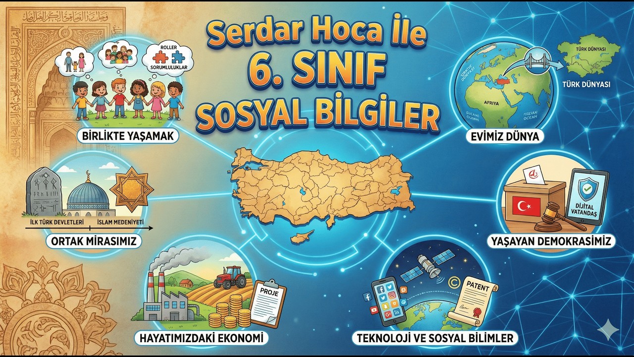 S.B.6.5.1. &Uuml;lkemizin Kaynakları Ve Ekonomik Faaliyetler #sosyalbilgiler #6class #tymm