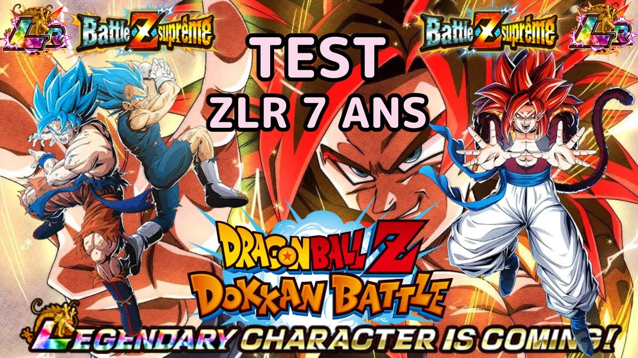 MASTERCLASS !! TEST GOGETA SSJ4 ET DUO GODZ ZLR 7 ANS 100% LIENS 10 /// DOKKAN BATTLE 10 ANS