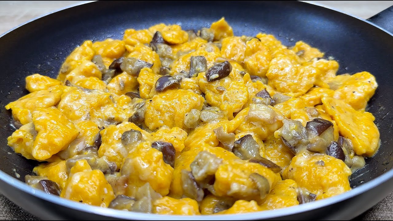 Лучше, чем макароны! Таких вкусных баклажанов я еще не ела!