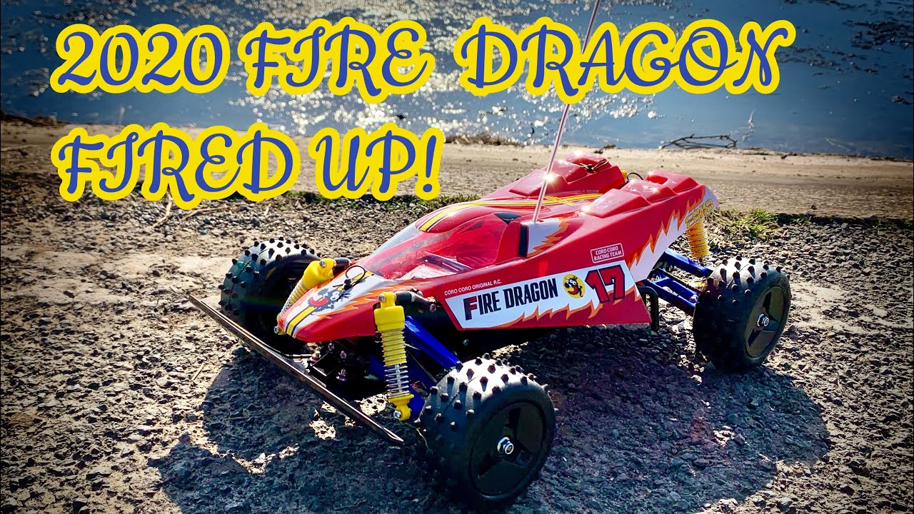 E90: 2020 Tamiya Fire Dragon Gets Its Tyres Hot At Fairhaven Lake! Kit 47457 First Run.