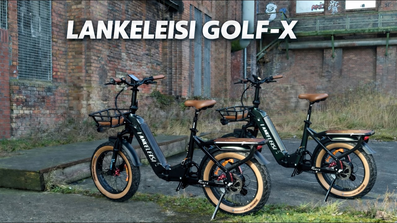 LANKELEISI GOLF X  Faltbares E-Bike mit richtig Power ⚡