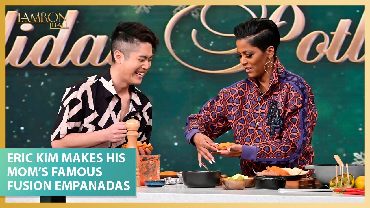 Eric Kim Makes His Mom’s Famous Fusion Empanadas