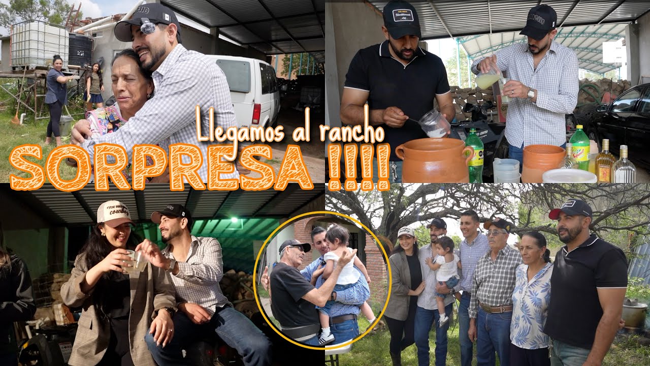 LLEGAMOS AL RANCHO || SORPRESA PARA EL ABUELITO