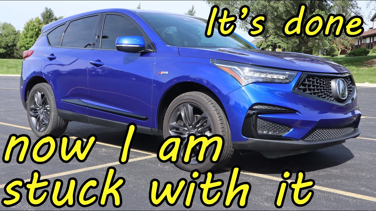 An unforeseen problem prevents me from selling my completed Acura RDX rebuild.