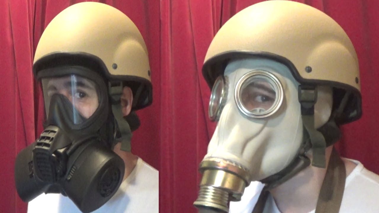 British MK7 Helmet/Respirator Comparability tests