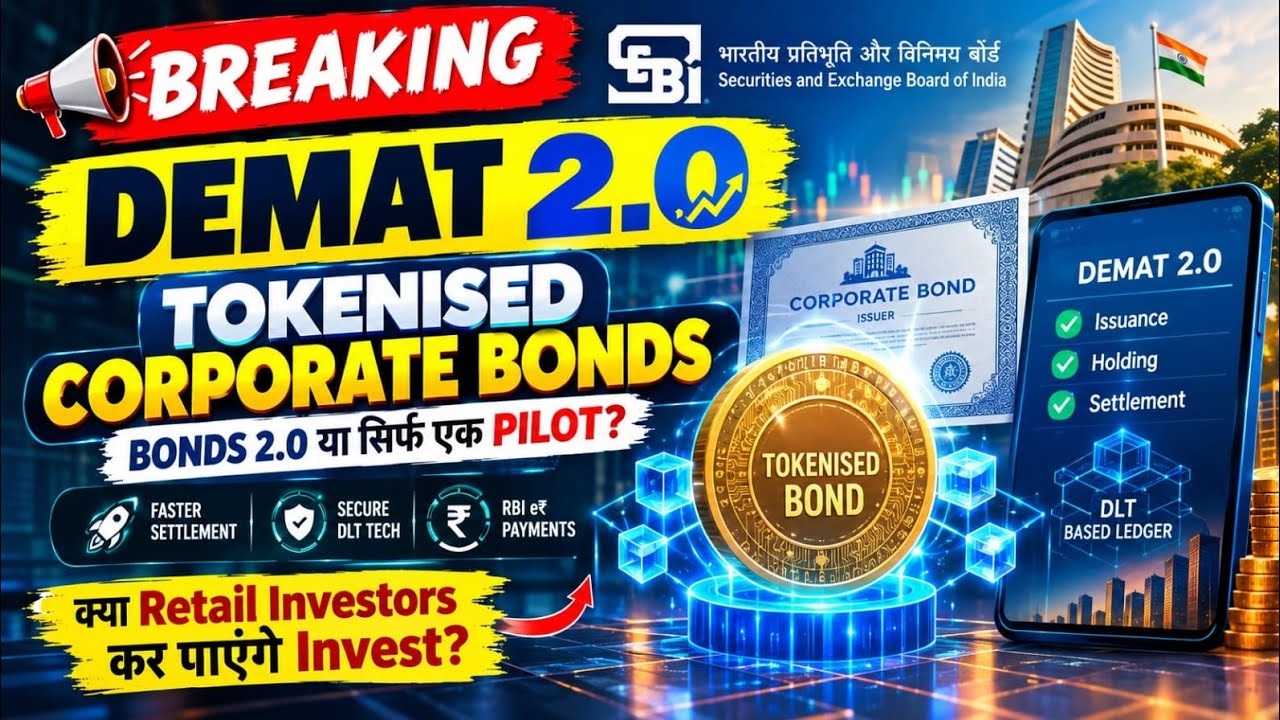 🚨 Demat 2.0: Kya Retail Investors Tokenised Bonds Kharid Payenge? 📈