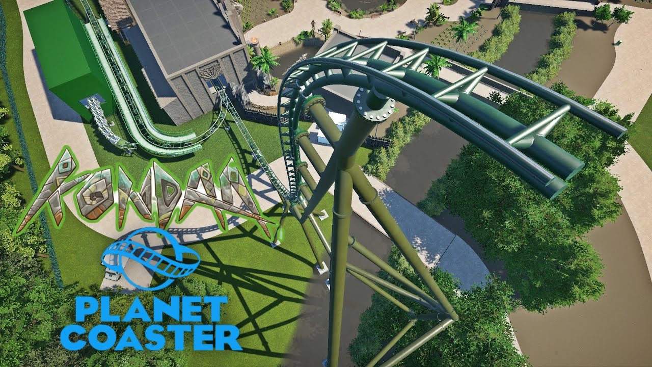 Kondaa (Launch/Spike/Tophat) POV - Walibi Belgium (Planet Coaster)
