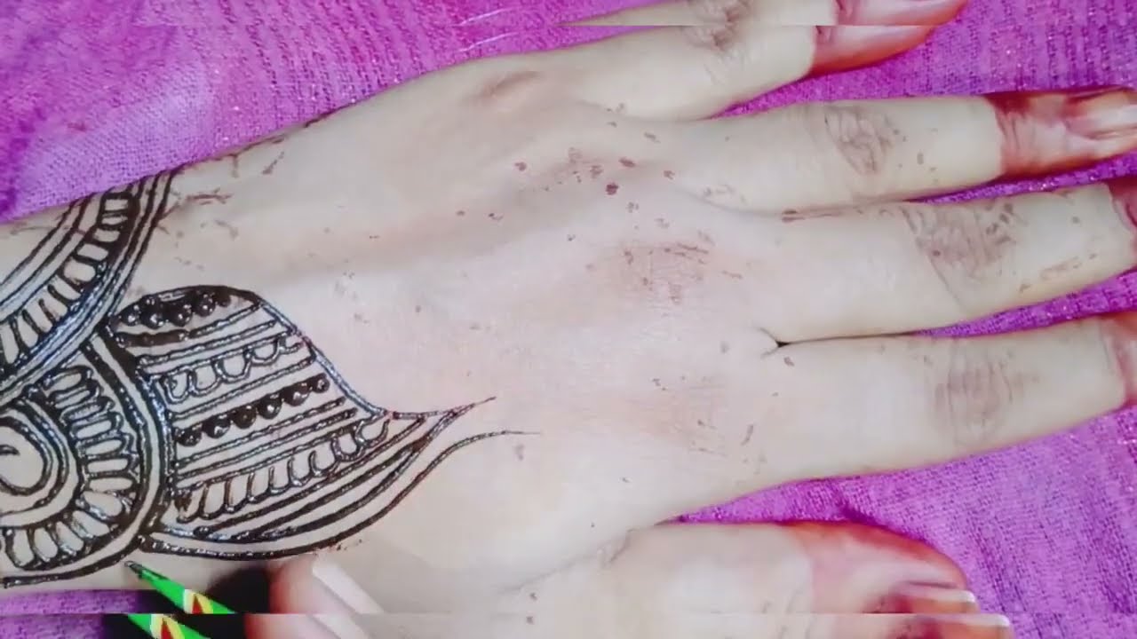 Ramjan special mehandi design // ramjan best mehandi design 🌿🌿 