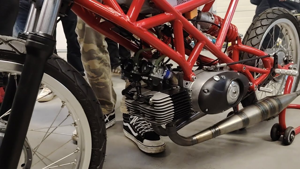 Amazing starting of homemade motorcycles, DIY bikes