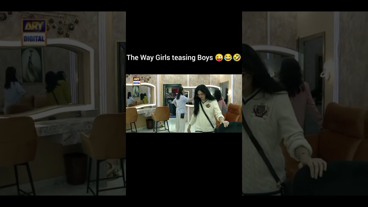 The Way Girls teasing Boys 😜😂🤣#aryzap #arydigital #tamasha #tamashaseason4 #youtube 