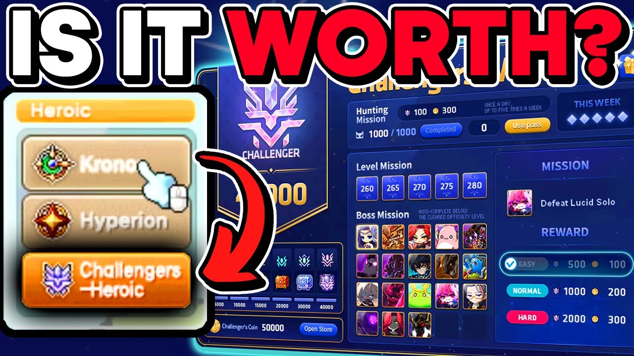 Is Challenger's World Worth It? - MapleStory Stargazer Update Challenger's World Analysis