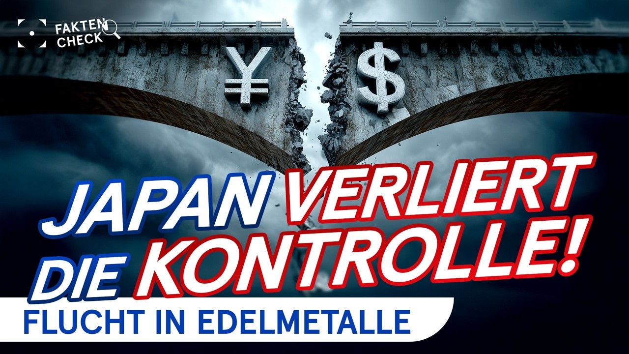 Japan verliert die Kontrolle! Die Fed greift ein #japan #fed #gold