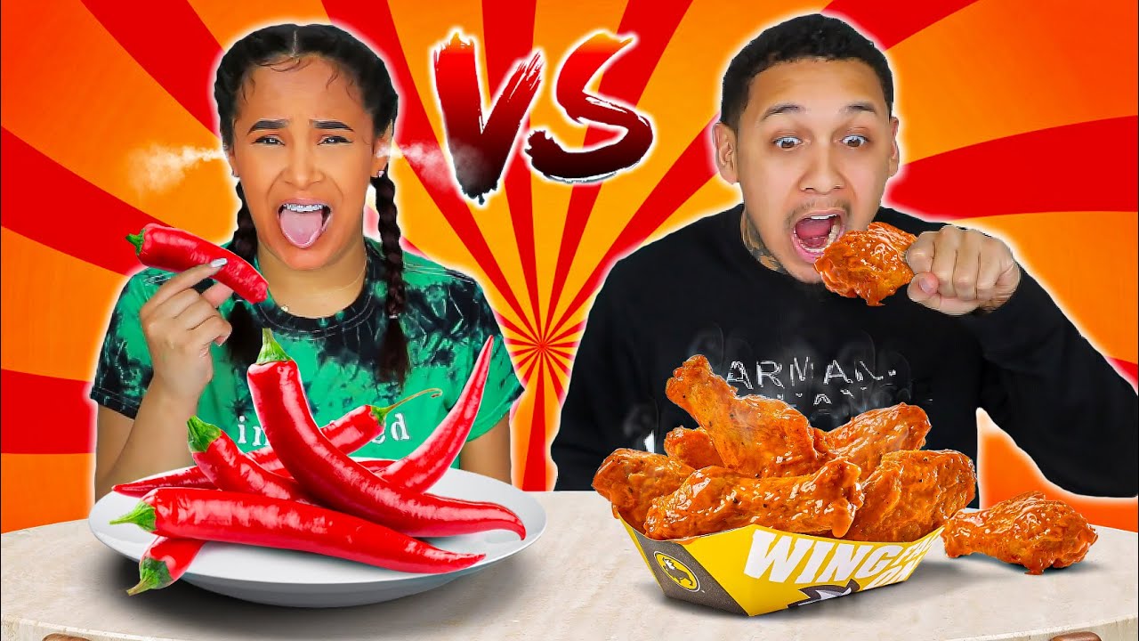 SPICY VS MILD FOOD CHALLENGE!