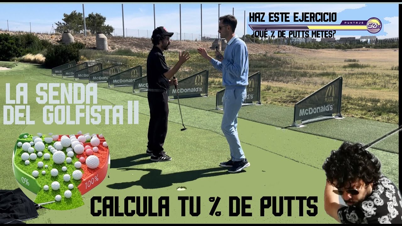 1x29: Ejercicio para calcular el % de acierto en putts cortos #golf #retosdegolf #clasesdegolf