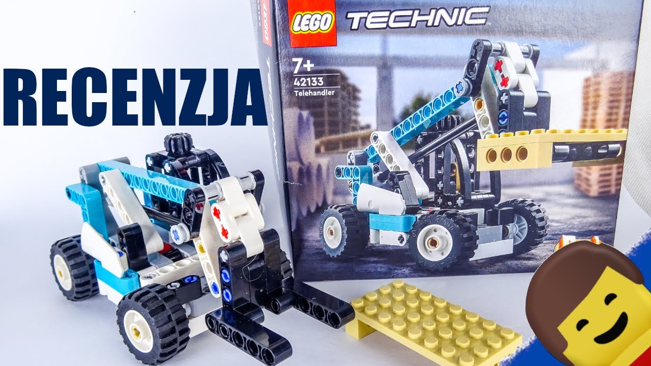 NAJLEPSZY TECHNIC od baaardzo dawna ! / LEGO TECHNIC 42133 Ładowarka teleskopowa / RECENZJA