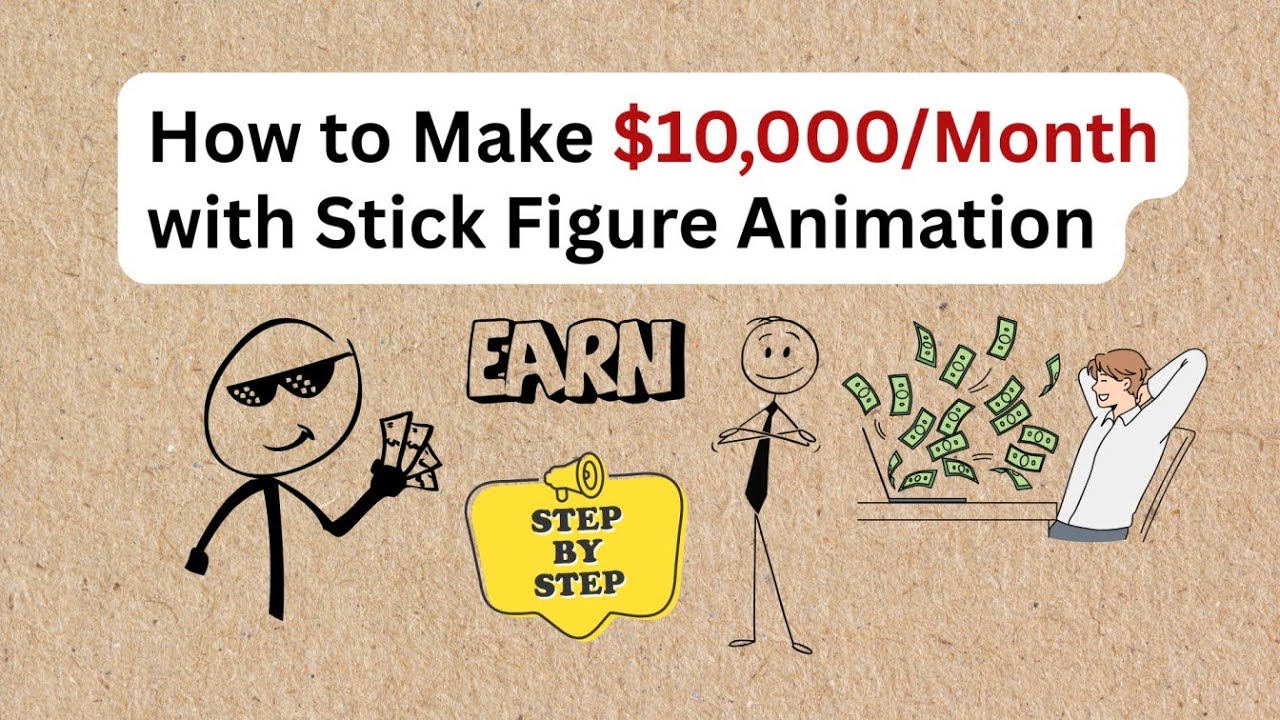 How to Make $10,000/Month with Stick Figure Animation || StickmanUplift