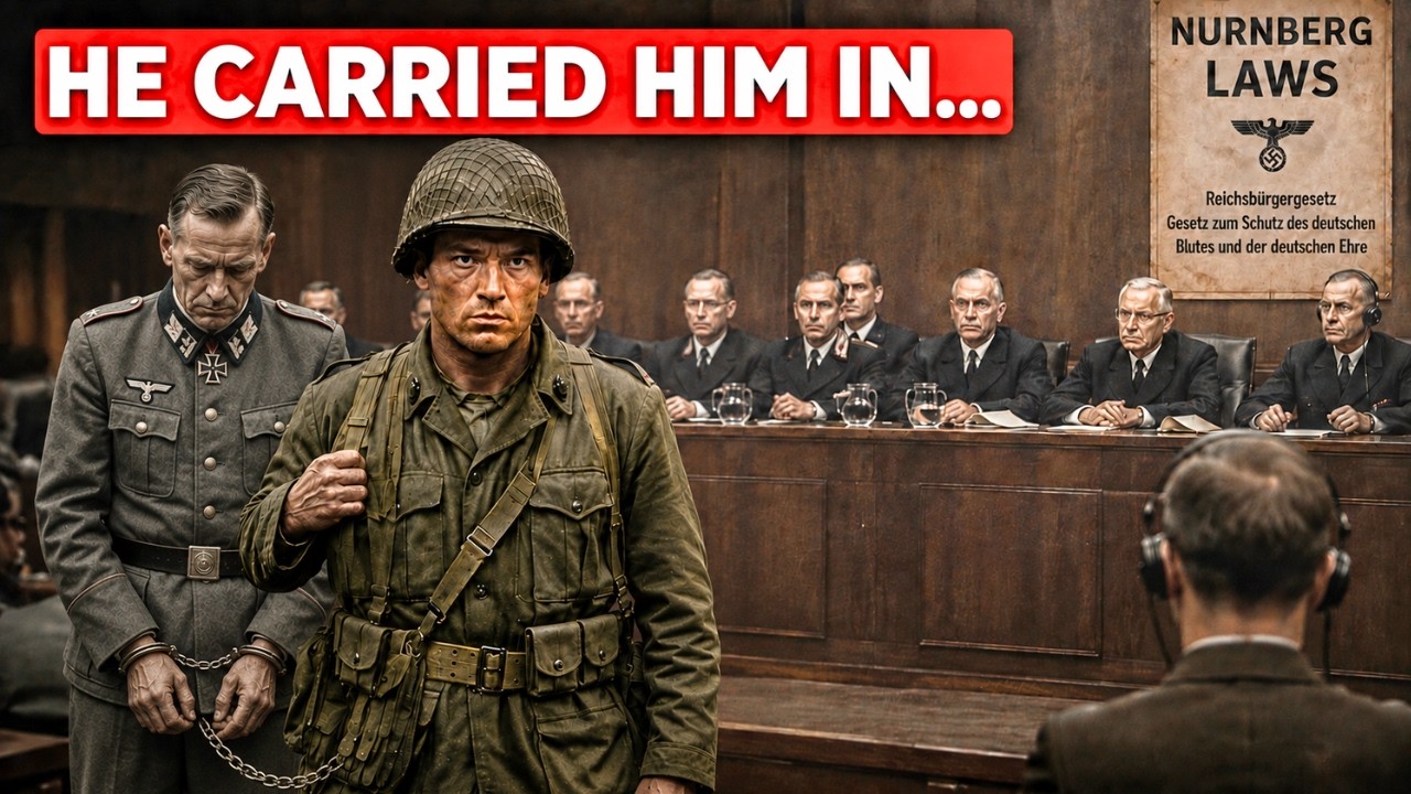 Jewish Soldier Carried Nazi 's Officer into Court Himself &mdash; Nuremberg Laws