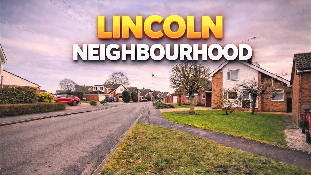 A Quiet Walk Through My Lincoln Neighbourhood 🇬🇧 | Peaceful UK Streets