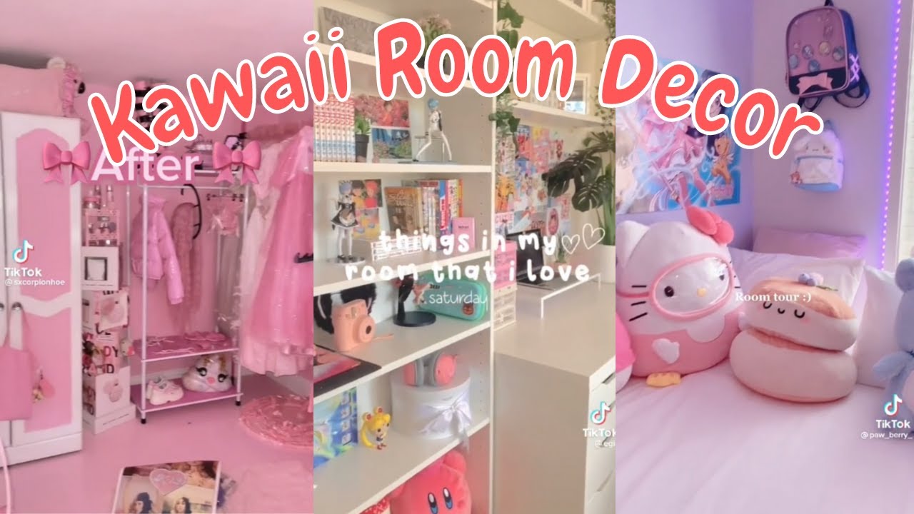 💖 Kawaii Room Tour 💒 + item links | TikTok Room Decor Compilation #2