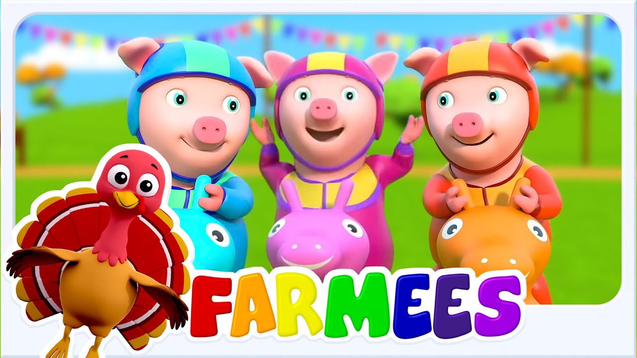 Farmees خمسة خنازير صغار | أغنية أطفال بالعربية