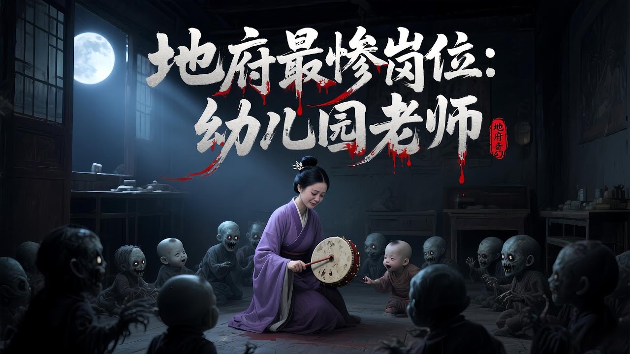 【乳腺通暢文】因爲作惡良多，死後被迫考編。我下岸成了地府的幼兒園老師。看護那些不得超生的惡鬼嬰兒，叫他們不去禍亂人間。