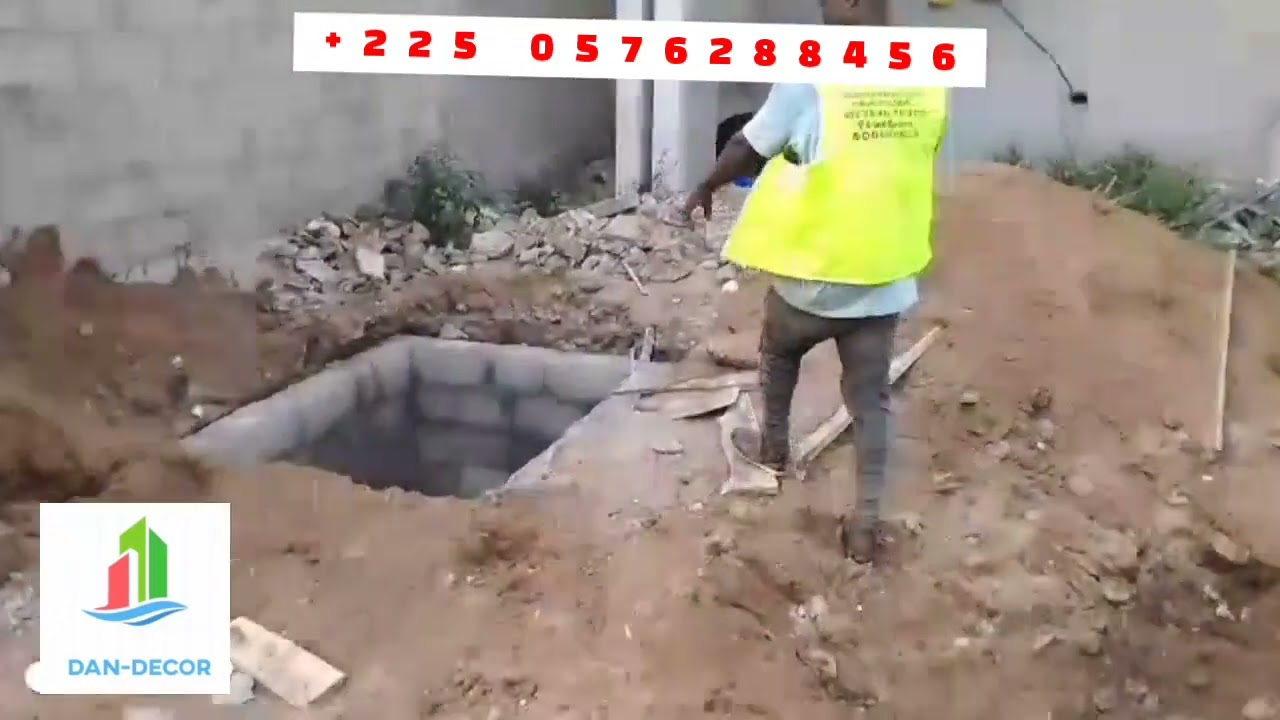 Fosse septique biofil forages 🚰 contact dan-decor 
