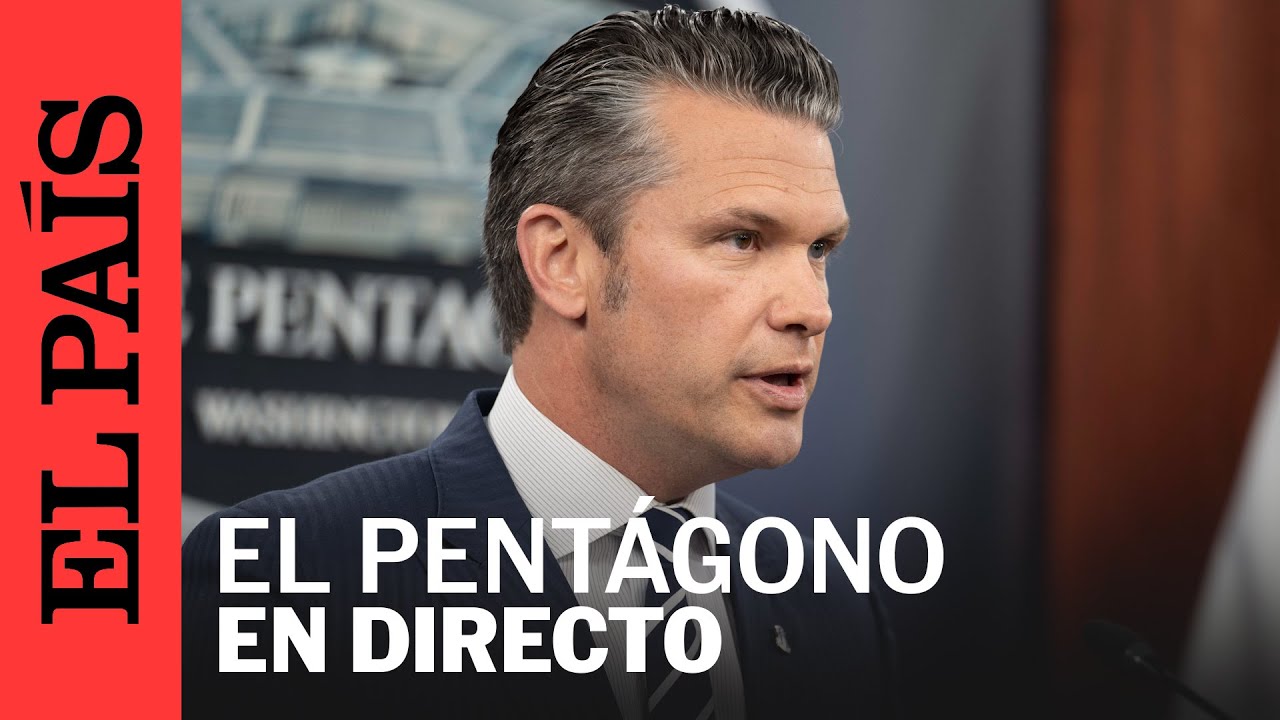 DIRECTO | Pete Hegseth, secretario de Defensa de EE. UU., ofrece una rueda de prensa en el Pentágono