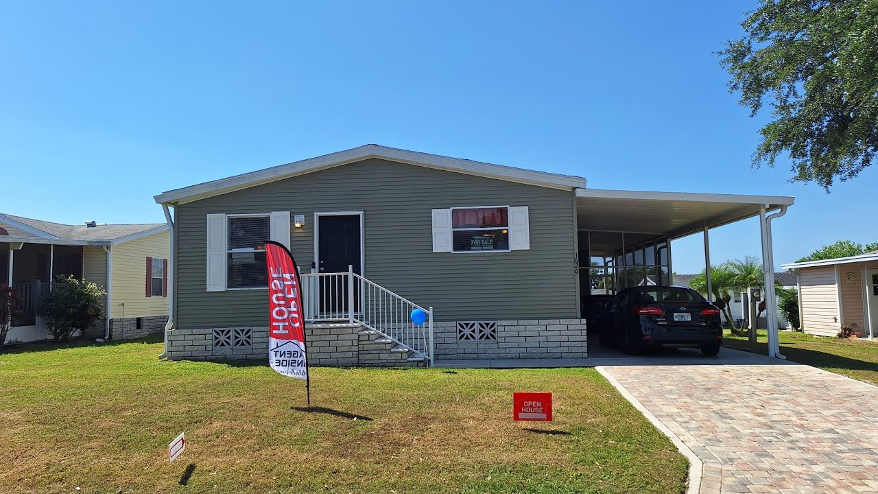 Se Vende Mobile Home de 2 Dormitorios 2 Baños en Lakeland, Florida 33810