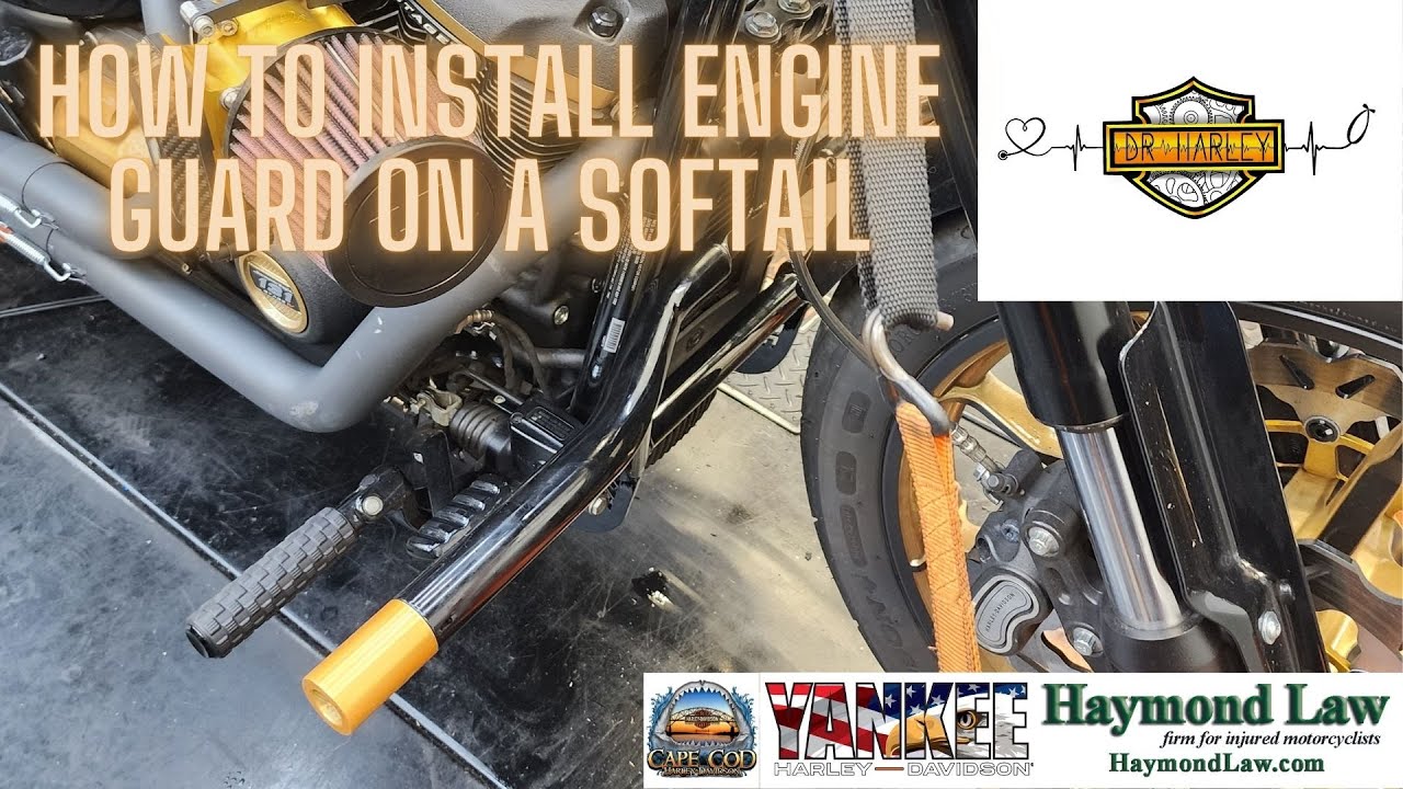 How to install a SBC Engine Guard on a 2020 Lowrider S #softail #harley #harleydavidson