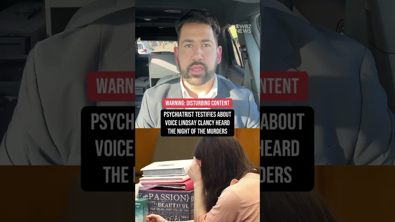 Psychiatrist testifies about male voice Lindsay Clancy heard the night of the murders
