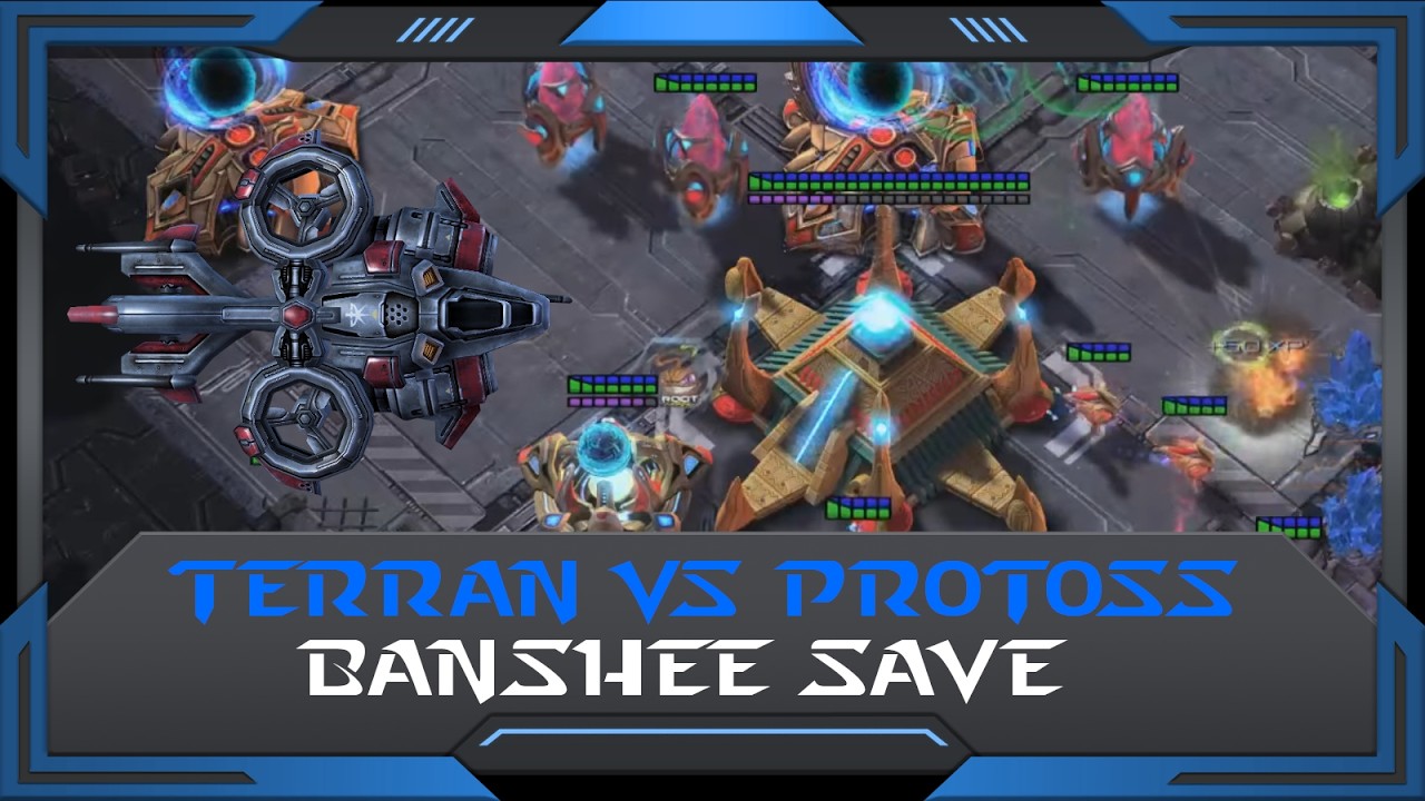StarCraft 2 (RuFF Highlight): Banshee Save