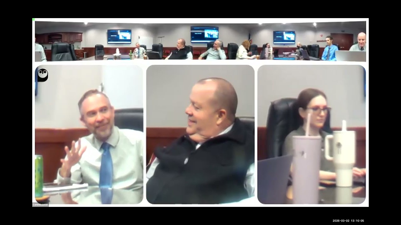 Weber County Commission Work Session Meeting 03 02 26