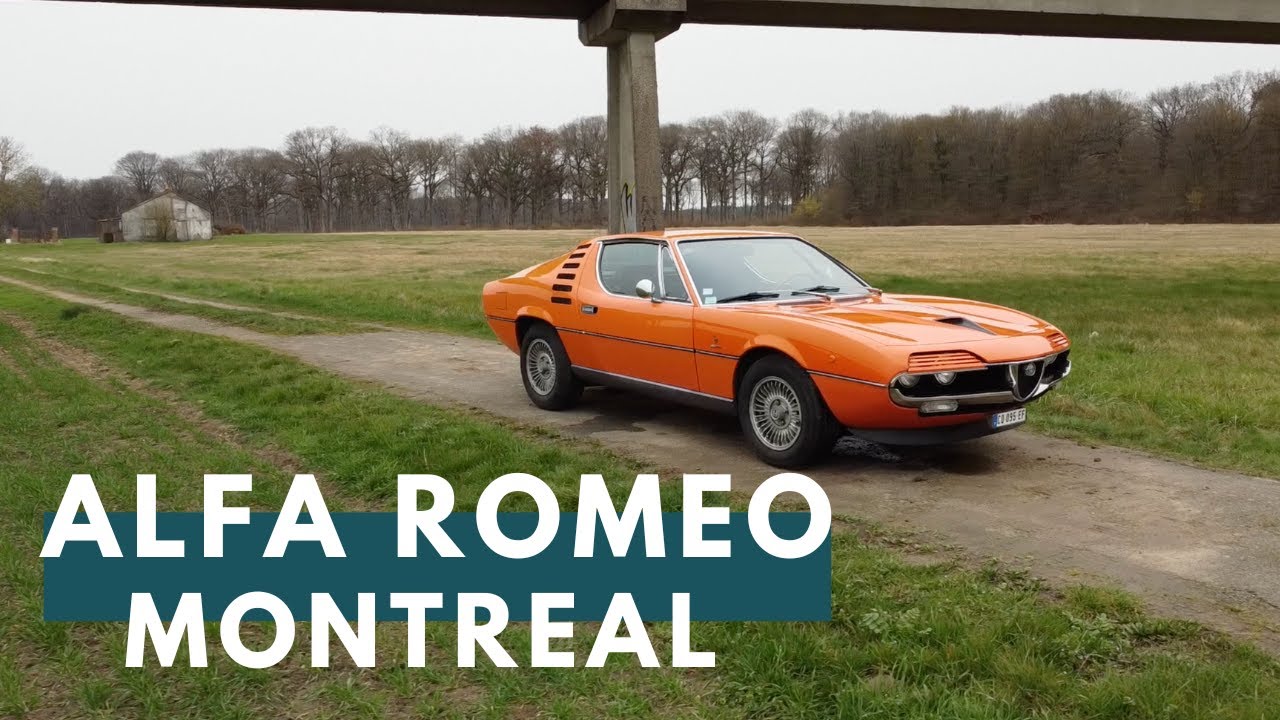 Une oeuvre d'art mécanique - Alfa Romeo Montréal