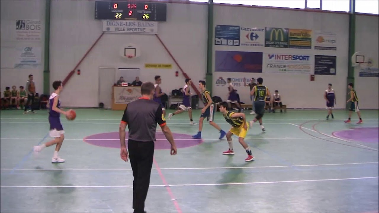 basket digne U17 Digne-Gap 2017-2018