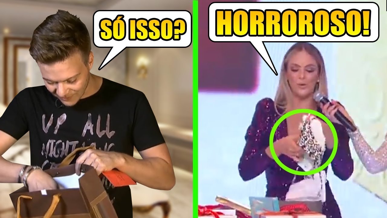 Os Piores Presentes de Amigo Secreto dos Famosos! #3
